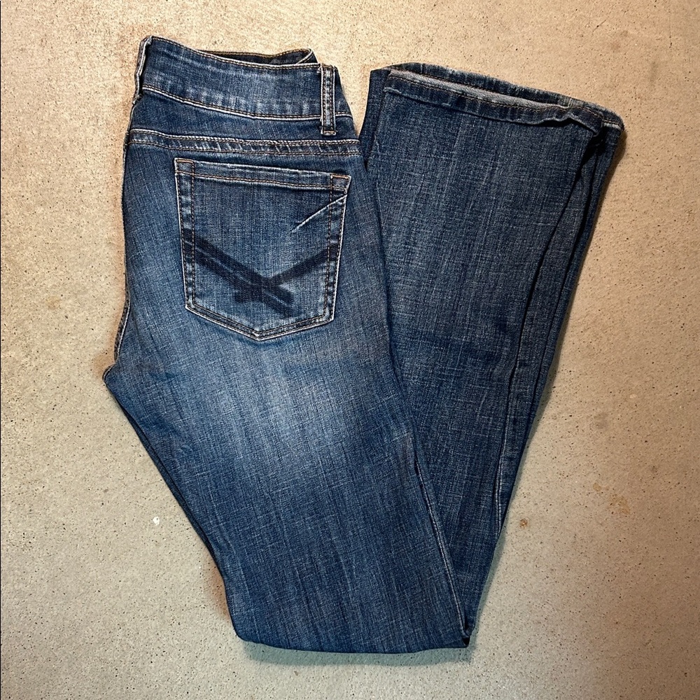 Stetson Women's Straight Leg Blue Jeans